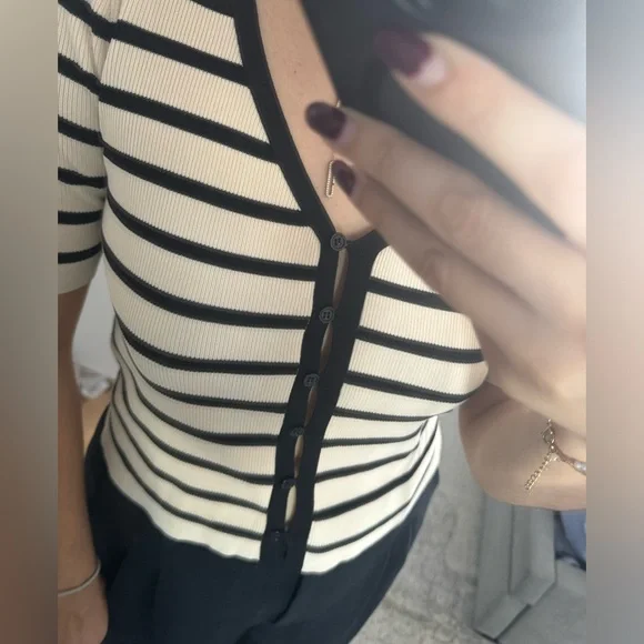 Striped Cardigan - Picture 3 of 5